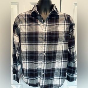 Hawker Rye Men's Plaid LS Button Up Shirt